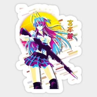 Highschool of the Dead - Rei Miyamoto Sticker